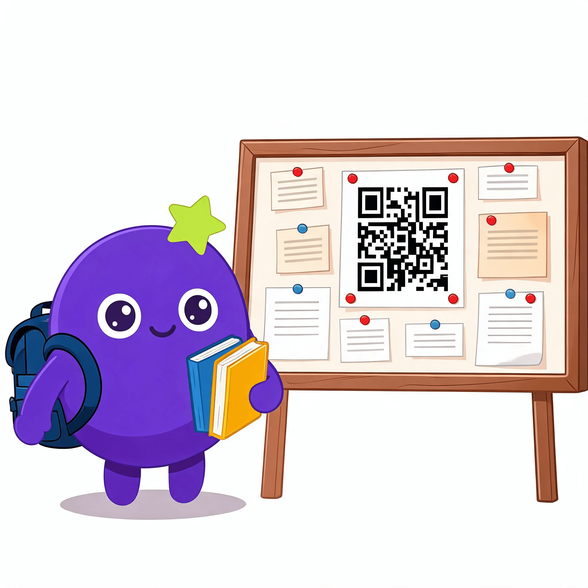 The gottaSay mascot collecting feedback at schools